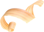 Holzspan freigestellt